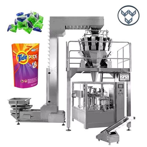 Multi Function Automatic Laundry Beads Pods Packing Machine Multi Head