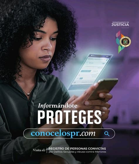 Justicia lanza campaña informativa del Registro de Ofensores Sexuales