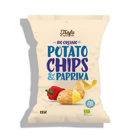 Chips Pomme De Terre Paprika Bio Trafo Pour Pique Nique Belvibio