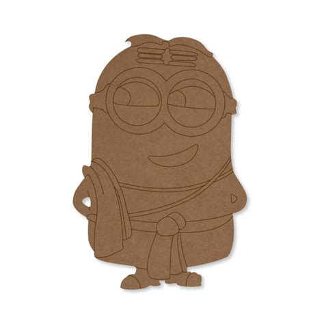 Minion Design 4 - MDF Craft Supplies