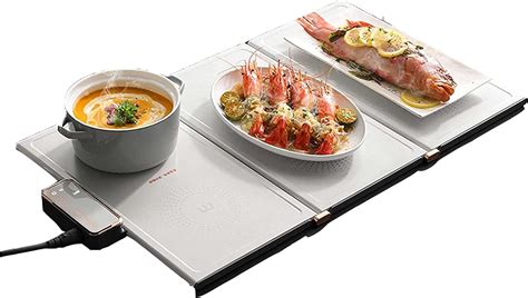 Amazon Co Jp Foldable Electric Heating Tray Hot Plate Multi Function