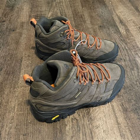 Lk Merrell Mens Moab 2 Prime Mid Waterproof Hiking Boots Canteen Us 12 J46337 For Sale Online