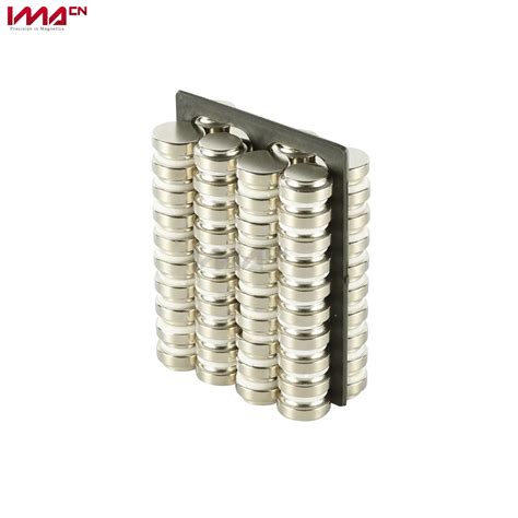 High Coercivity Rare Earth Ni Disc Permanent Neodymium Magnet ... 