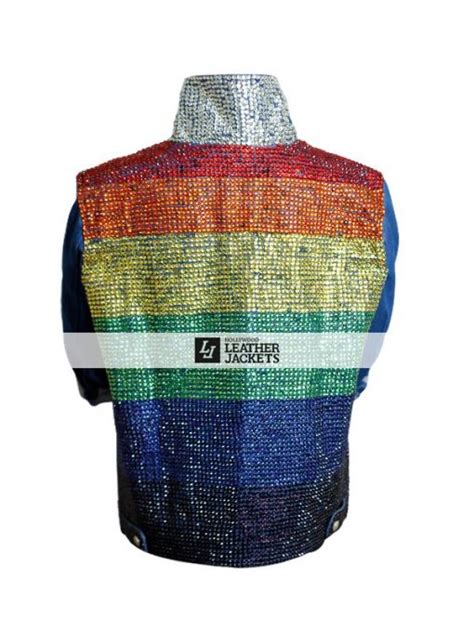 Kamala Harris Rainbow Jacket Gay Pride Flag Rainbow Jacket