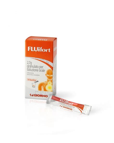 Fluifort 10 Bustine 2,75 gr Dompe efarma.al