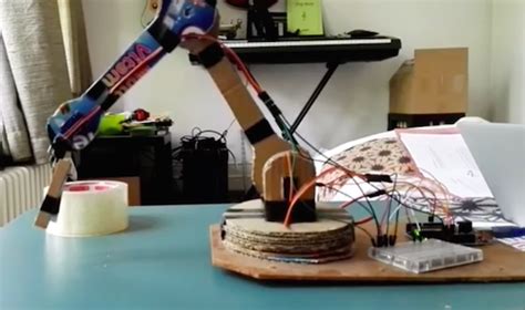 Build your own robotic arm out of cardboard | Arduino Blog