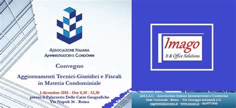 Imago Partecipa Al Convegno Ass I A C Imago Multifunzione Roma