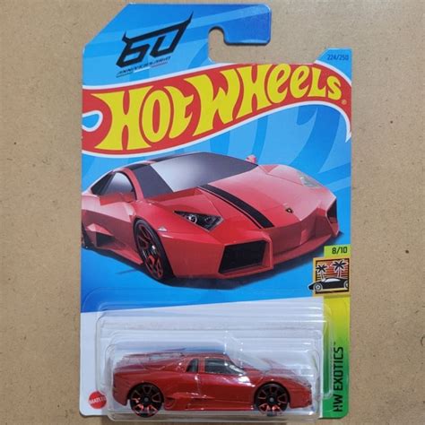 Jual HOT WHEELS LAMBORGHINI REVENTON HW EXOTICS RED Shopee Indonesia