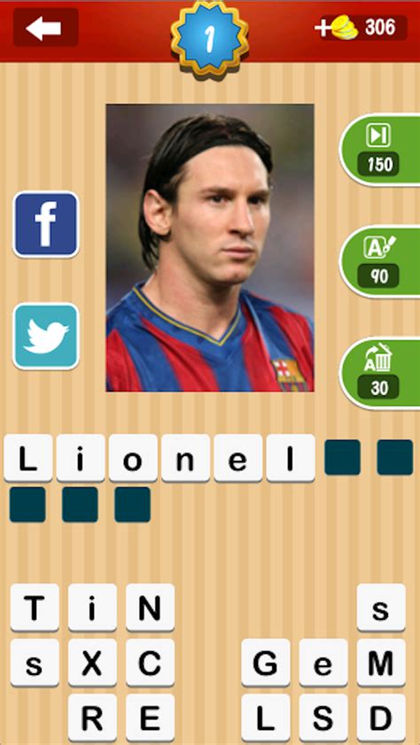 Football Quiz Who S The Player Guess Soccer Player Sport Game Iphone App