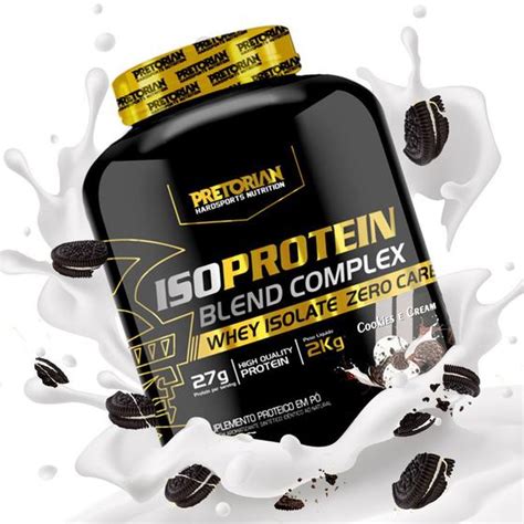 Whey Protein Isolado Iso Blend Complex 2Kg Pretorian Whey Protein