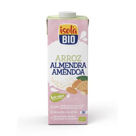 Bebida Arroz Almendra Isola 1 L Bio