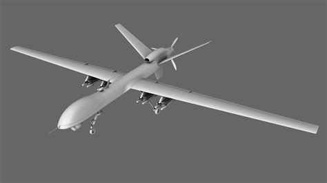 Mq 9 Reaper Drone 3d Model Obj