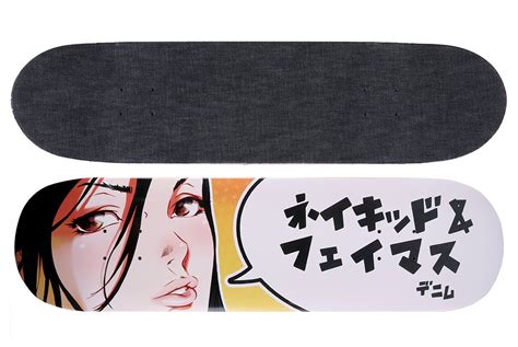 Naked Famous Drops In With Denim Skateboard Decks