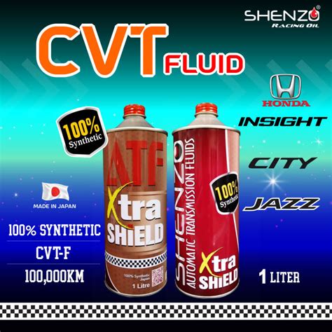 Atf Cvt Fluid Cvt Gear Oil Fully Synthetic Cvt F For Honda City