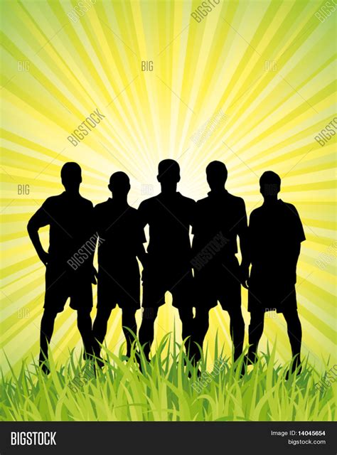 Football Team Vector & Photo (Free Trial) | Bigstock