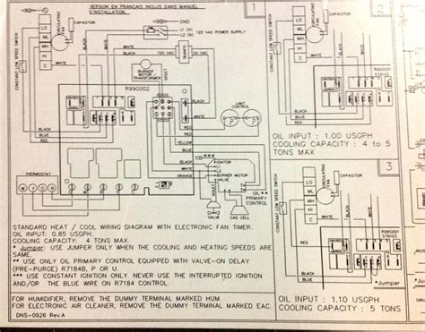 Honeywell R7284 Oil Primary Control Wiring