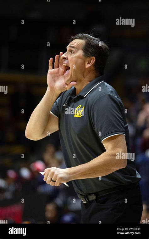 California Head Coach Mark Madsen Calls Instructions To His Players