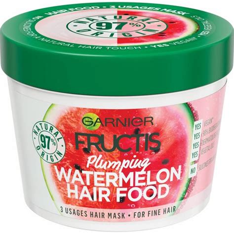 Garnier Fructis Hair Food Watermelon Maska Za Kosu Ml Eponuda