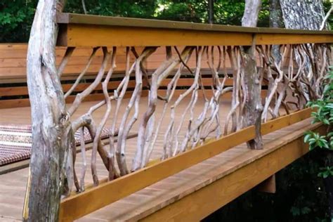 Deck Railing: Ideas, Systems, Stairs, Rails and Handrails Wood Deck ...