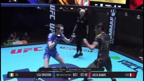 [amateur Strawweight Bout] Lisa Houston Team Northern Ireland Vs Aieza Ramos Team Bahrain