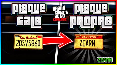 TUTO Avoir Une Plaque Propre Pour Vos Duplication Sur GTA 5 ONLINE 1 61