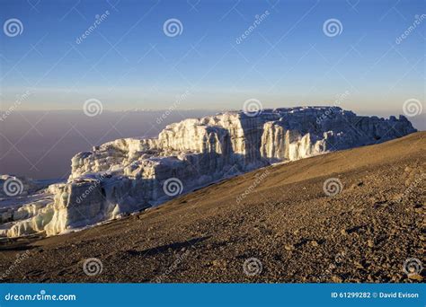 Kilimanjaro Uhuru Peak stock photo. Image of mount, landscape - 61299282