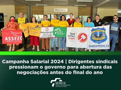 Campanha Salarial 2024 Senece