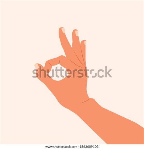 Italian Hand Gesture Delicious Food Isolated Stock Vector Royalty Free