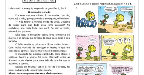 Leia O Texto E Responda à Questão Texto Exemplo