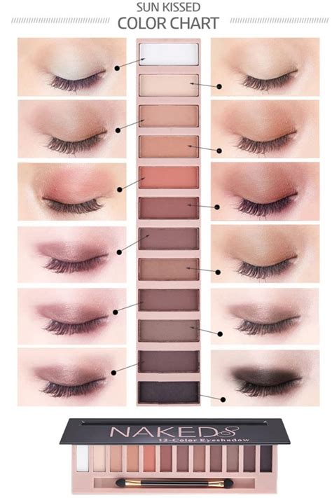 Bestland Pack Colors Makeup Nude Colors Eyeshadow Palette Natural Nude Matte Shimmer
