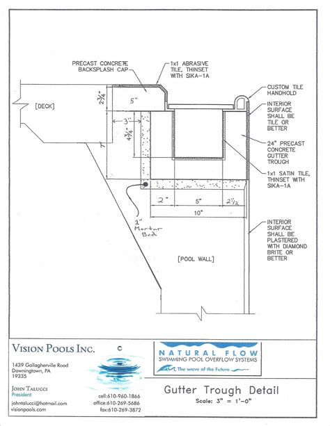 NATURAL FLOW - Swimming Pool Overflow Systems