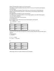 Understanding Gene Inheritance On Sex Chromosomes Course Hero