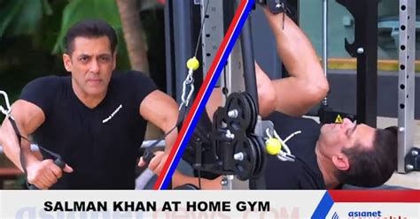 Salman Khan converts space at home to gym, takes on challenging exercises