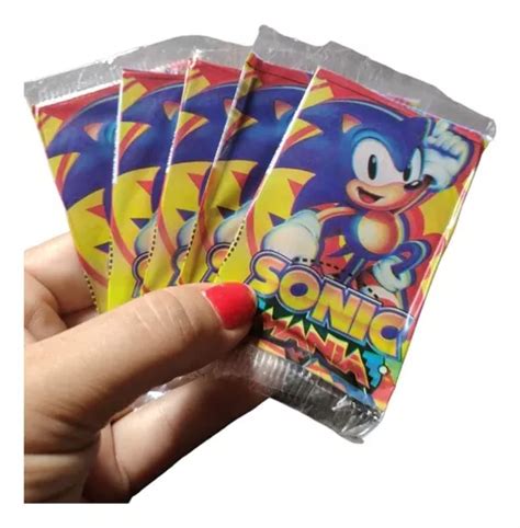 Kit Cards Figurinhas Sonic Pacotes Bafo Mercadolivre