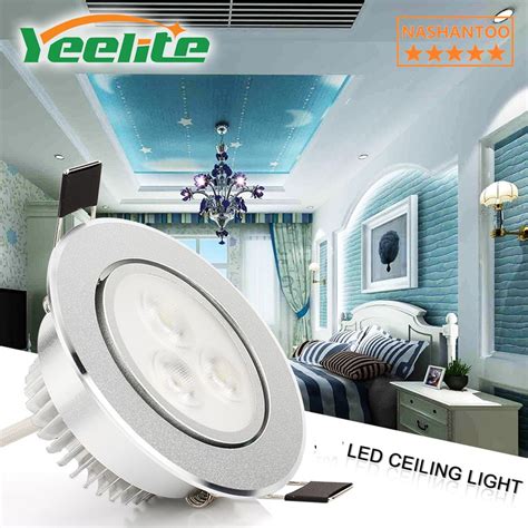 Yeelite Led Ceiling Spot Light Pin Light 3w 5w 7w 120 Degrees Beam