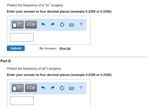 Solved Part A A Genes A, B, and C are linked on a chromosome | Chegg.com 