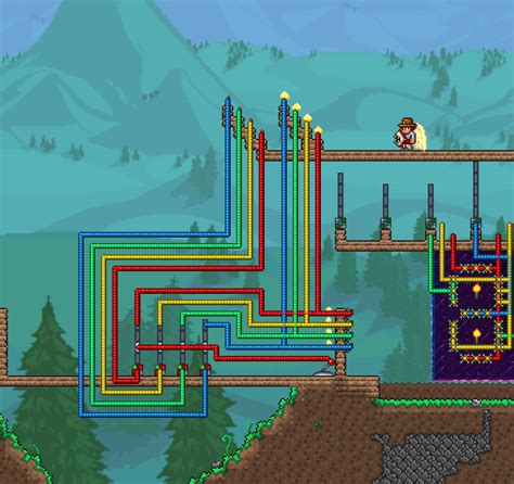 Pretty small inverter using xor, but you all probably knew that. | Terraria Community Forums