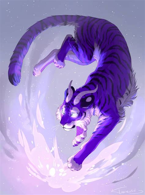 Tiger By Takiroku On Deviantart Mythical