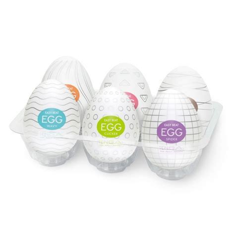 Tenga Egg Variety Pack 6 яиц Набор яиц мастурбаторов