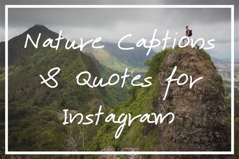 47+ Nature Best Quotes For Instagram Post