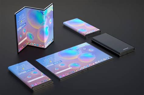 Samsung Galaxy foldable phone with Z-Fold design | LetsGoDigital