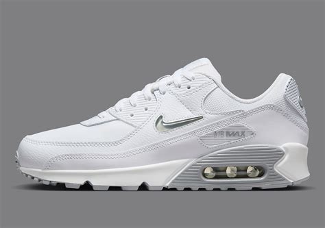 Nike Air Max 90 White Grey Jewel FN8005-100 | SneakerNews.com