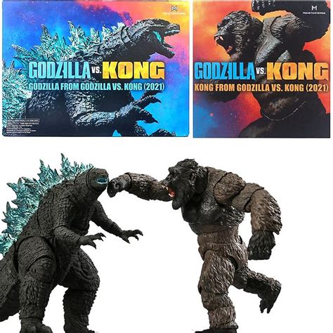 2021 King Kong Vs Godzilla Action Figure Movie Model Movable Joints