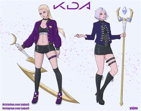 Fanart Kda Diana And Le Blanc Hope You Like Them Rleagueoflegends