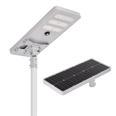 Outdoor Solar Street Light Aluminum All In One Waterproof Outdoor Ip