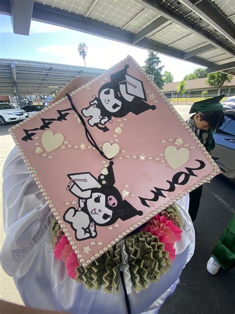 Kuromi Grad Cap Graduation Cap Decoration Graduation Cap Designs