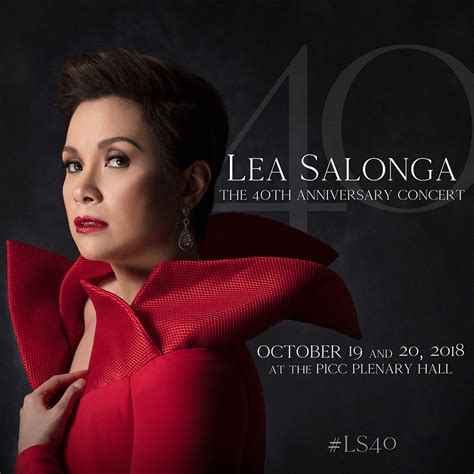 Lea Salonga Celebrates 40th Anniversary In The Industry With 2 Night