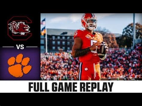 South Carolina vs. Clemson Full Game | 2022 ACC Football - Win Big Sports