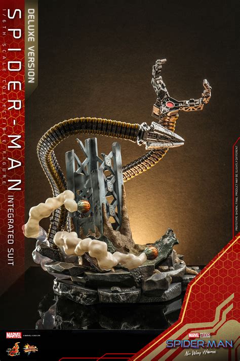 Atualizando O Uniforme Integrado Do Homem Aranha Da Hot Toys Universo Marvel