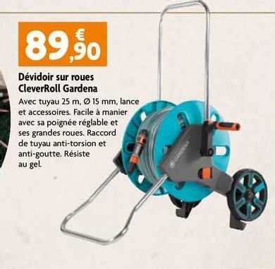 Promo D Vidoir Sur Roues Cleverroll Gardena Chez Point Vert Icatalogue Fr